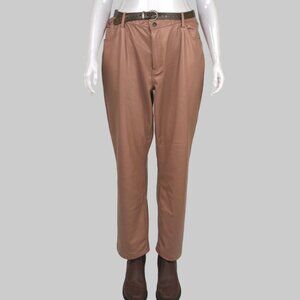 Abercrombie & Fitch faux leather pants (US20)